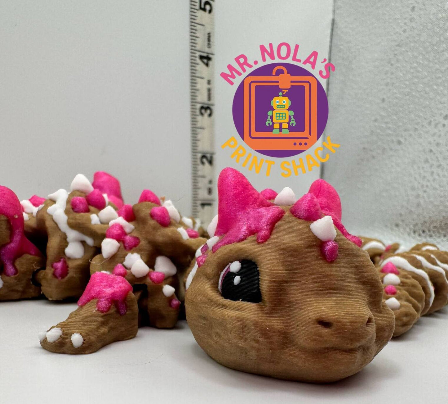 Print Shack  3D Printed Cookie Dragon