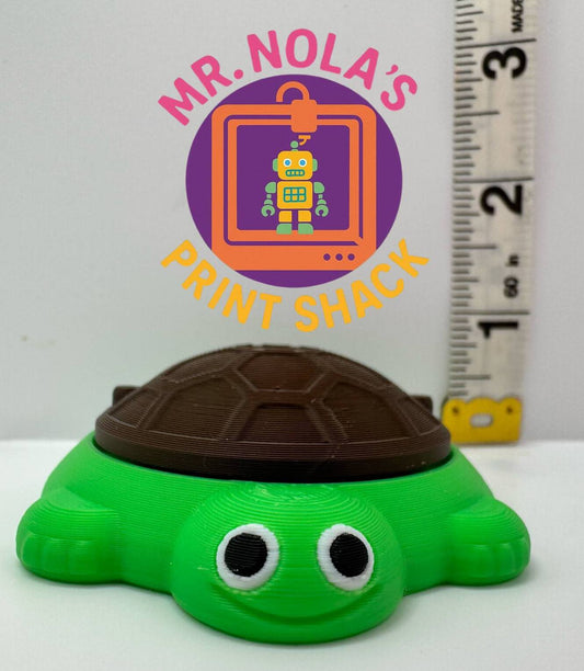 Print Shack  3D Printed Turtle Sand Box Clicker