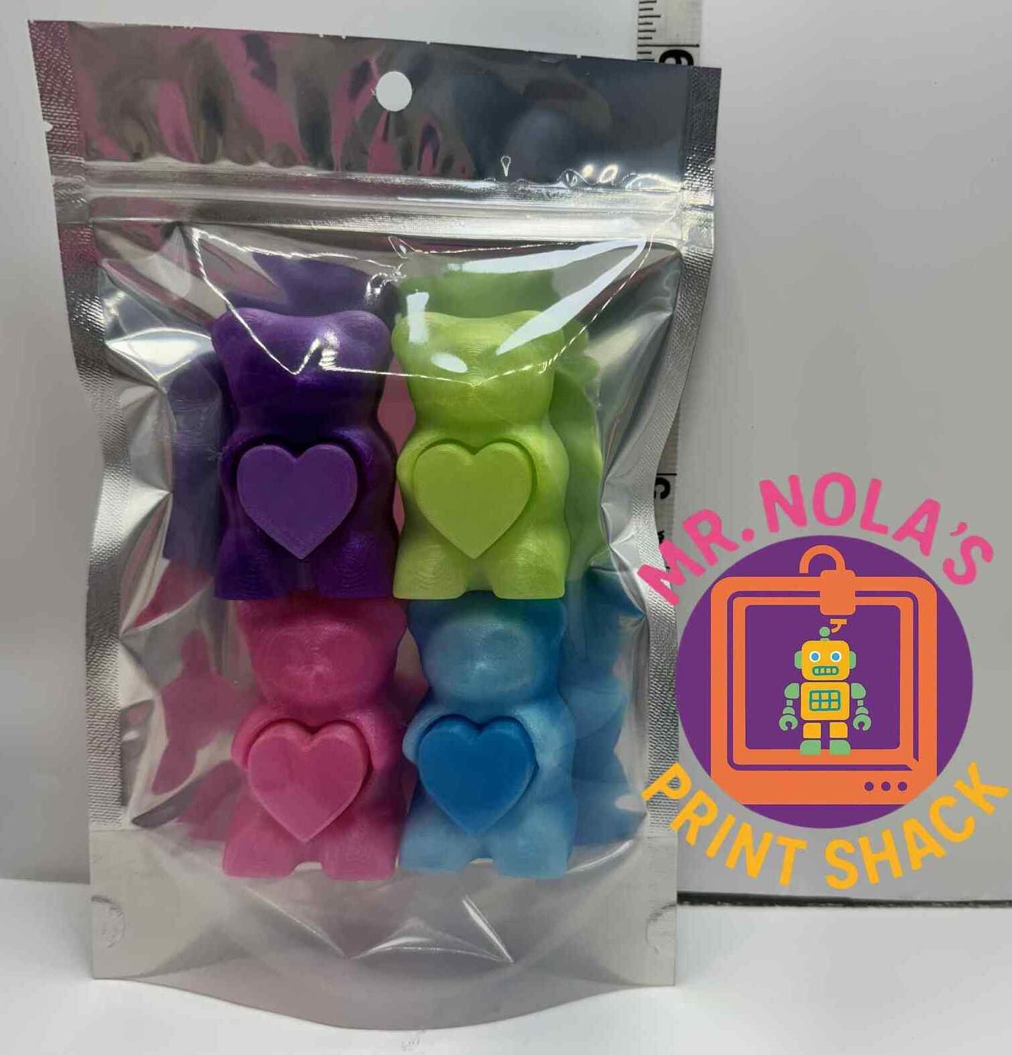 Print Shack  3D Printed Bad News Bears: Gummy Mayhem Edition