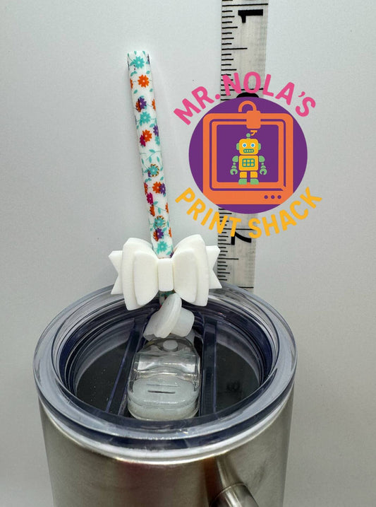 Print Shack  3D Printed Bow Straw Sitters Standard Size