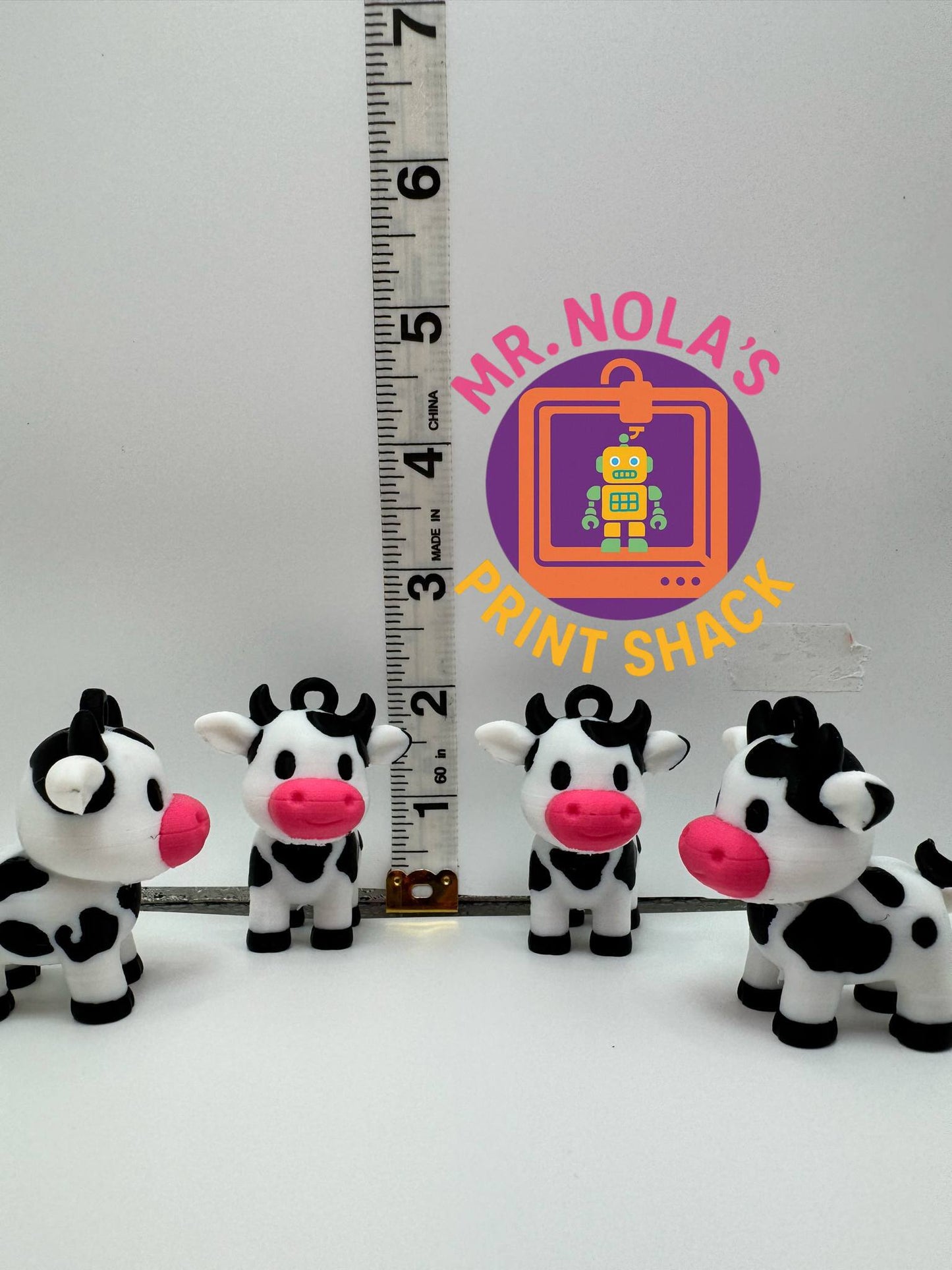 Print Shack  3D Printed Molly The Moo Crew