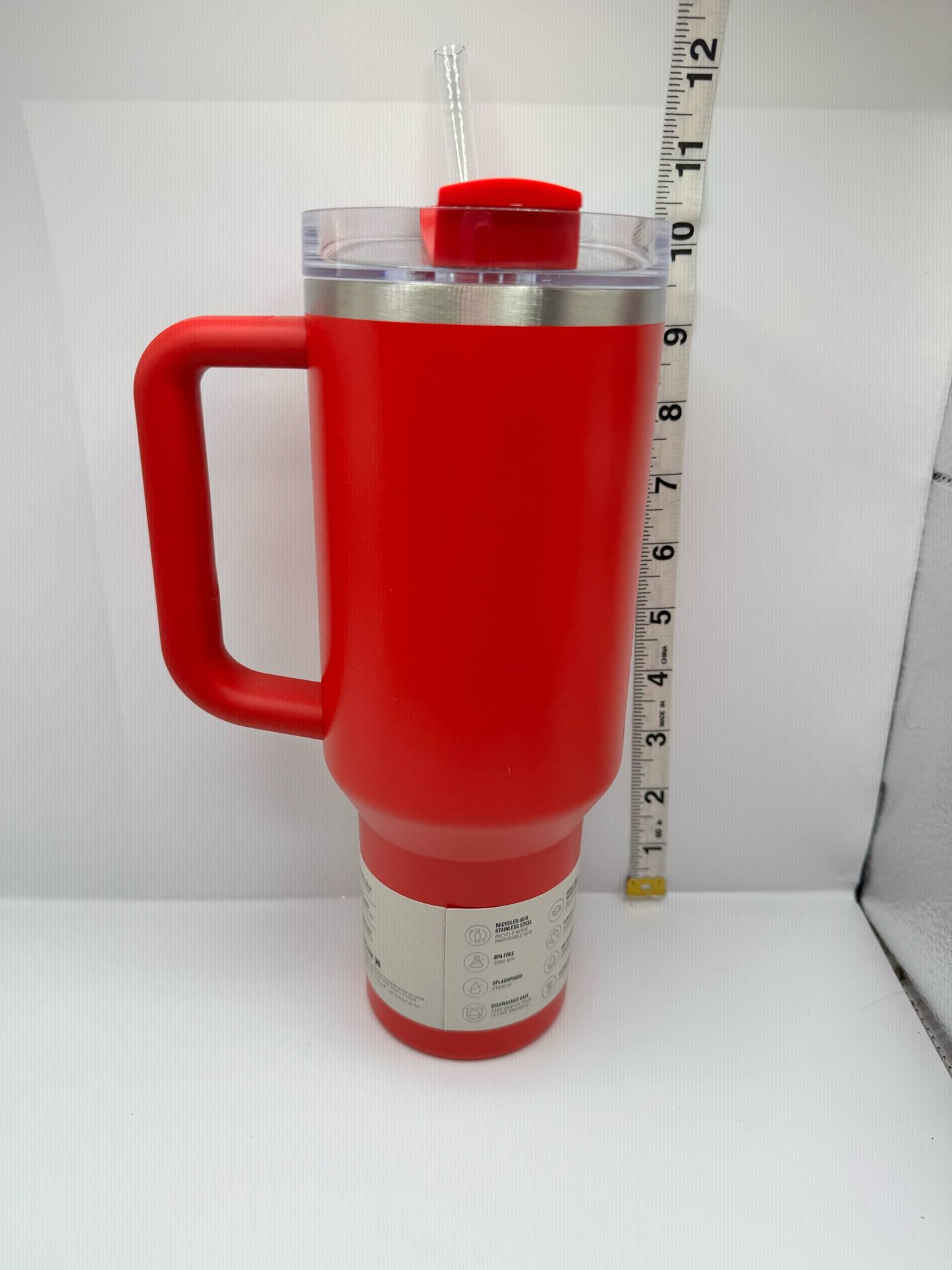 NEW Stanley Cup Exclusive 40oz Adventure Quencher Target Red With Silver