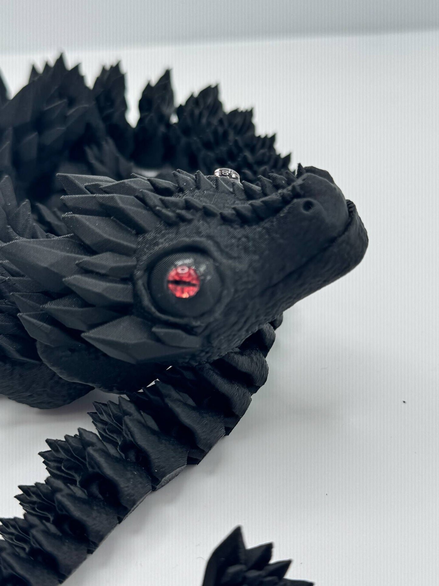 Print Shack  3D Printed Midnight Crystal Dragon