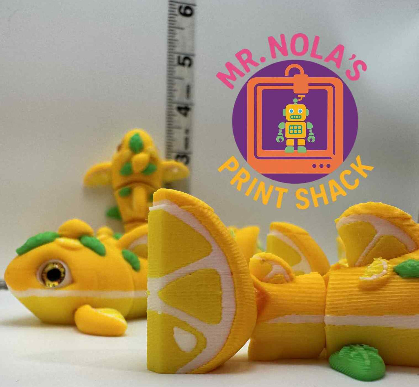 Print Shack  3D Printed Martin The Leomonade Shark
