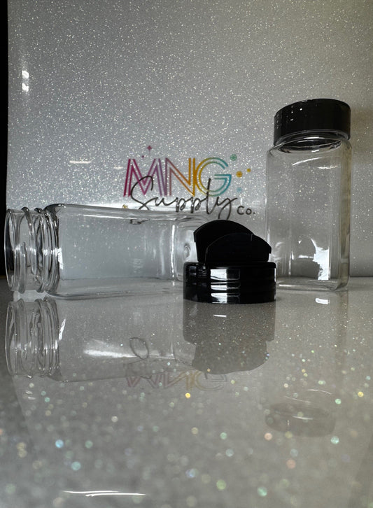 MNG 4 oz New Clear Sparkle Shakers